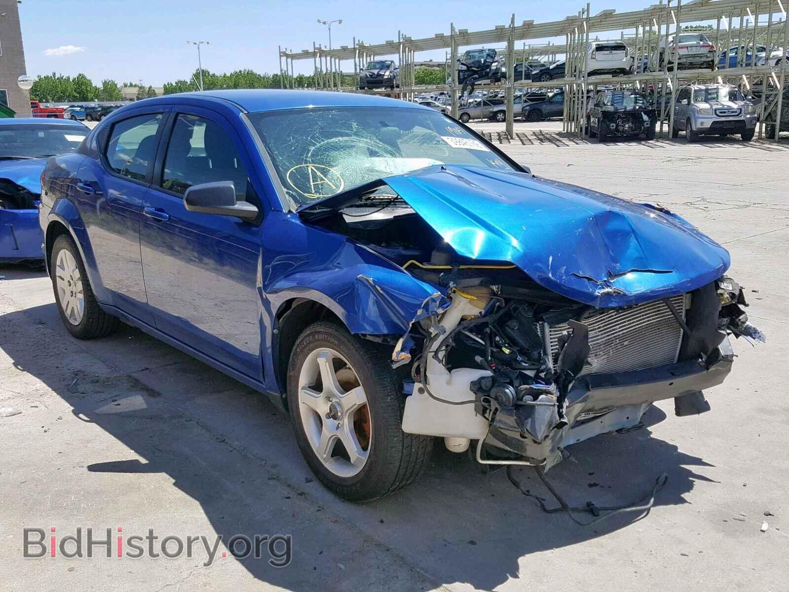 Photo 1C3CDZAG4DN766747 - DODGE AVENGER 2013
