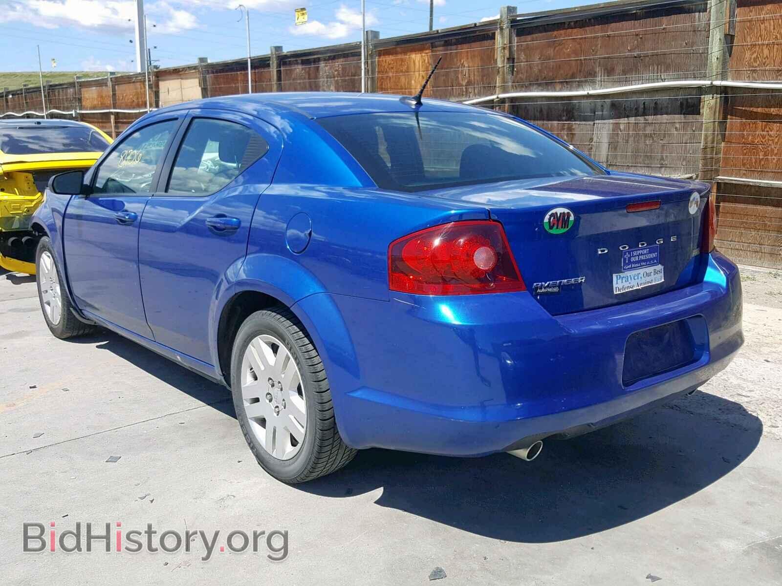 2013 DODGE AVENGER - VIN: 1C3CDZAG4DN766747 - Фото 3
