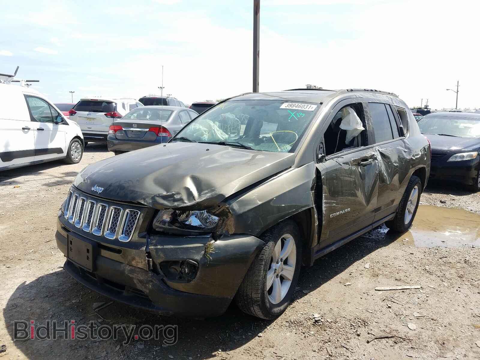 2015 JEEP COMPASS - VIN: 1C4NJDEB7FD270767 - Фото 2