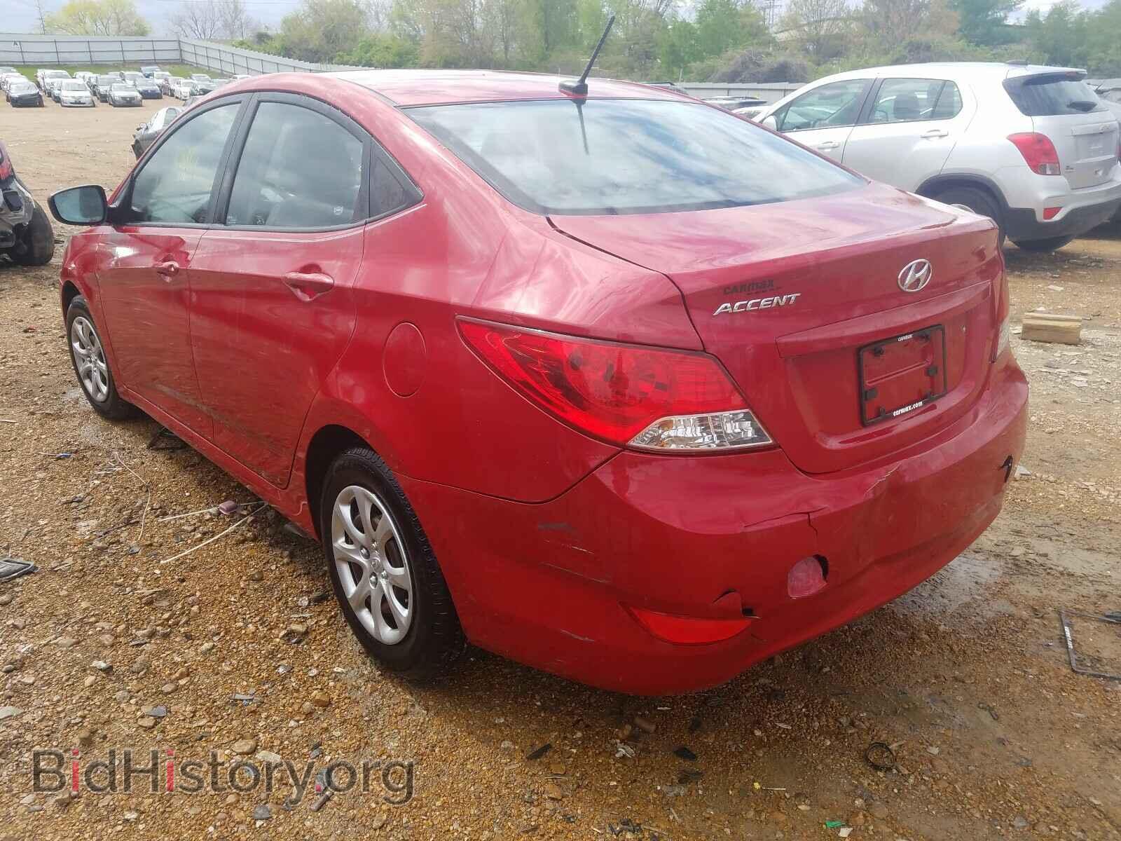 2012 HYUNDAI ACCENT - VIN: KMHCT4AE4CU135528 - Фото 3