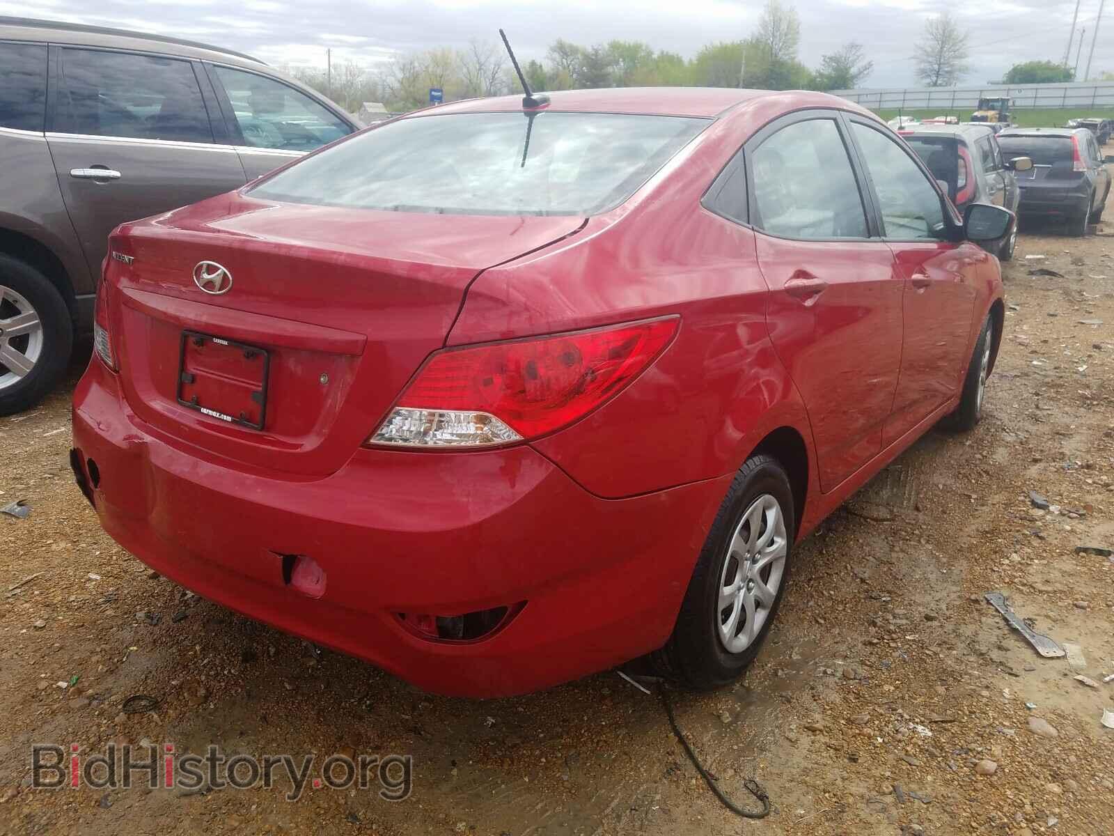2012 HYUNDAI ACCENT - VIN: KMHCT4AE4CU135528 - Фото 4