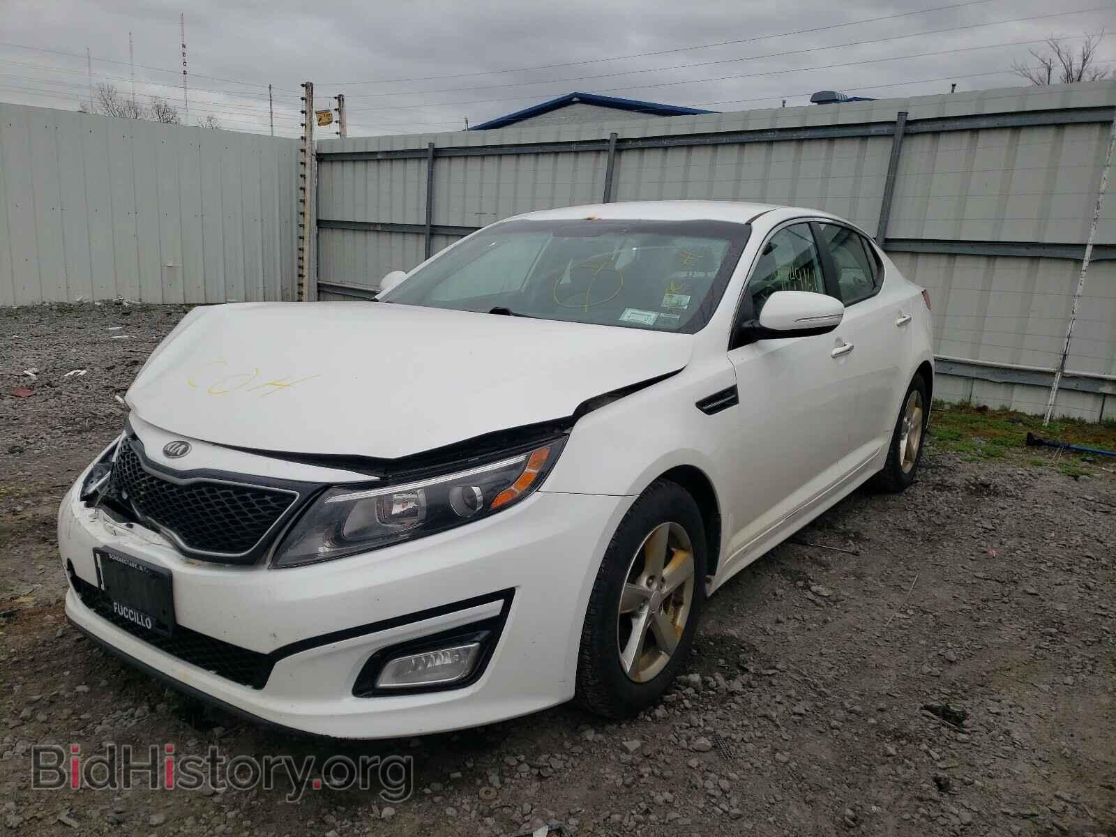 2014 KIA OPTIMA - VIN: KNAGM4A74E5507853 - Фото 2