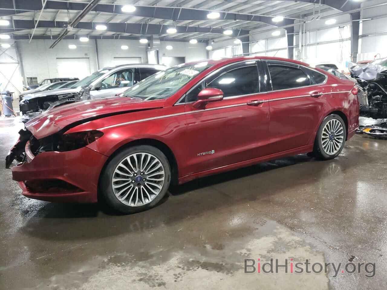 Фотография 3FA6P0RU9HR182715 - FORD FUSION 2017