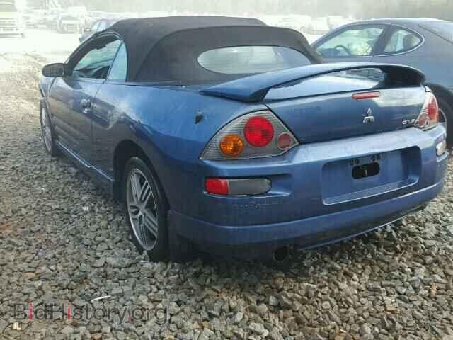 2003 MITSUBISHI ECLIPSE - VIN: 4A3AE75H33E075549 - Photo 3