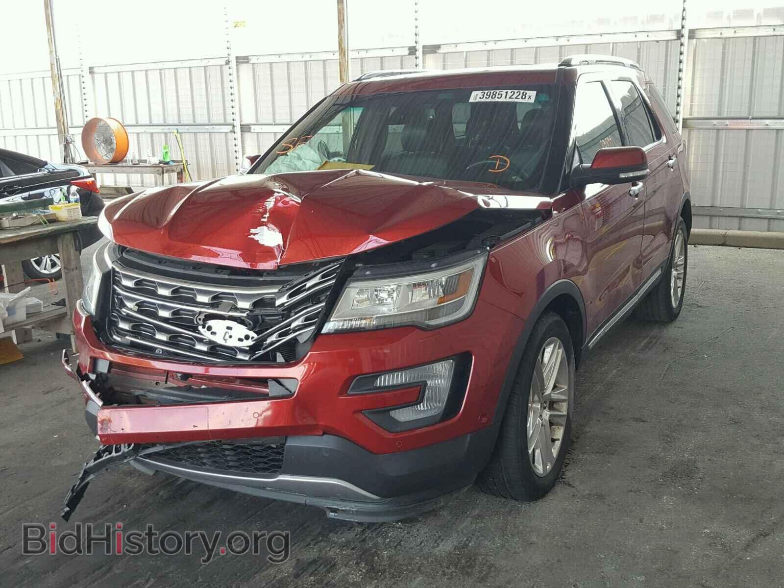 2016 FORD EXPLORER - VIN: 1FM5K7F85GGB09265 - Фото 2
