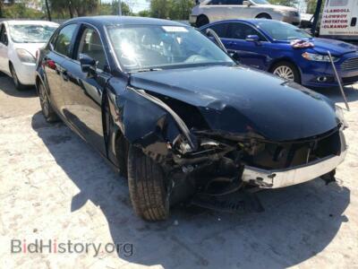2015 Lexus IS IS 250, черный — VIN JTHBF1D20F5047824, Copart