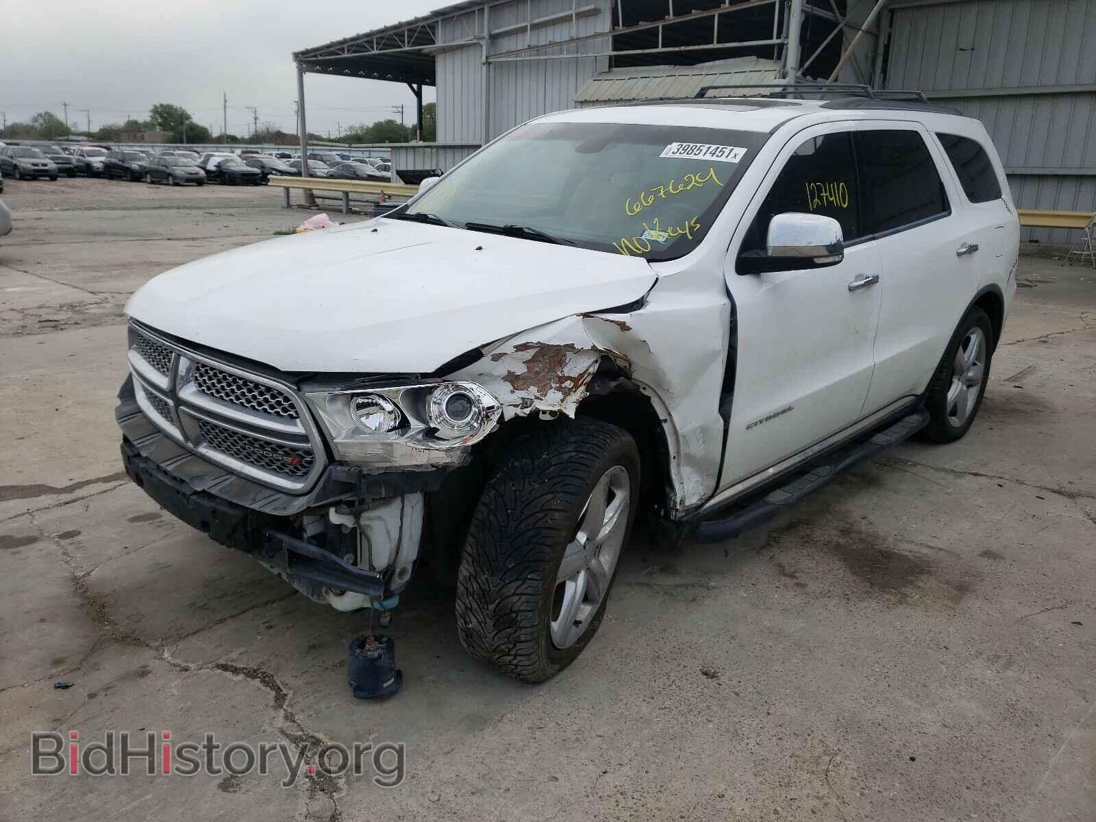 2013 DODGE DURANGO - VIN: 1C4SDHET2DC667624 - Photo 2
