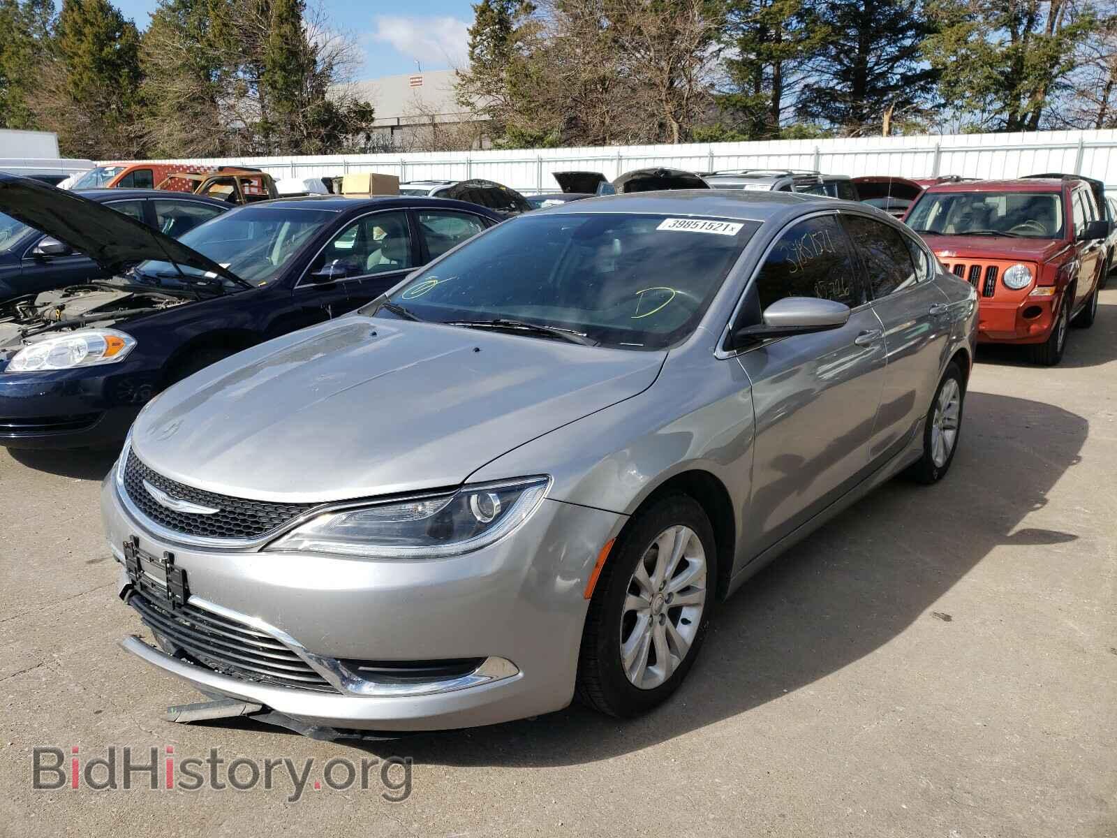 2015 CHRYSLER 200 - VIN: 1C3CCCAB1FN685373 - Фото 2
