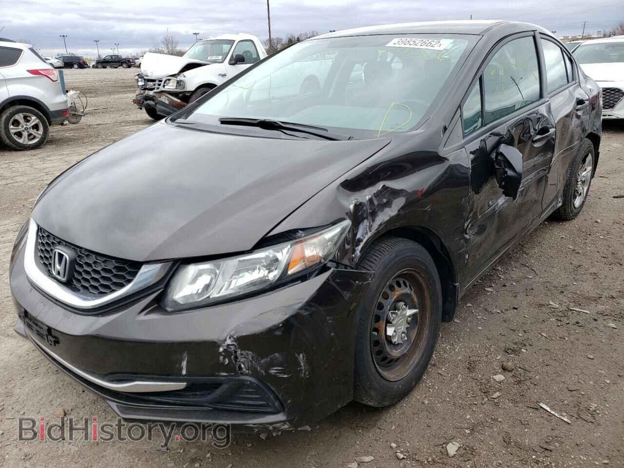2014 HONDA CIVIC - VIN: 2HGFB2F56EH505306 - Фото 2
