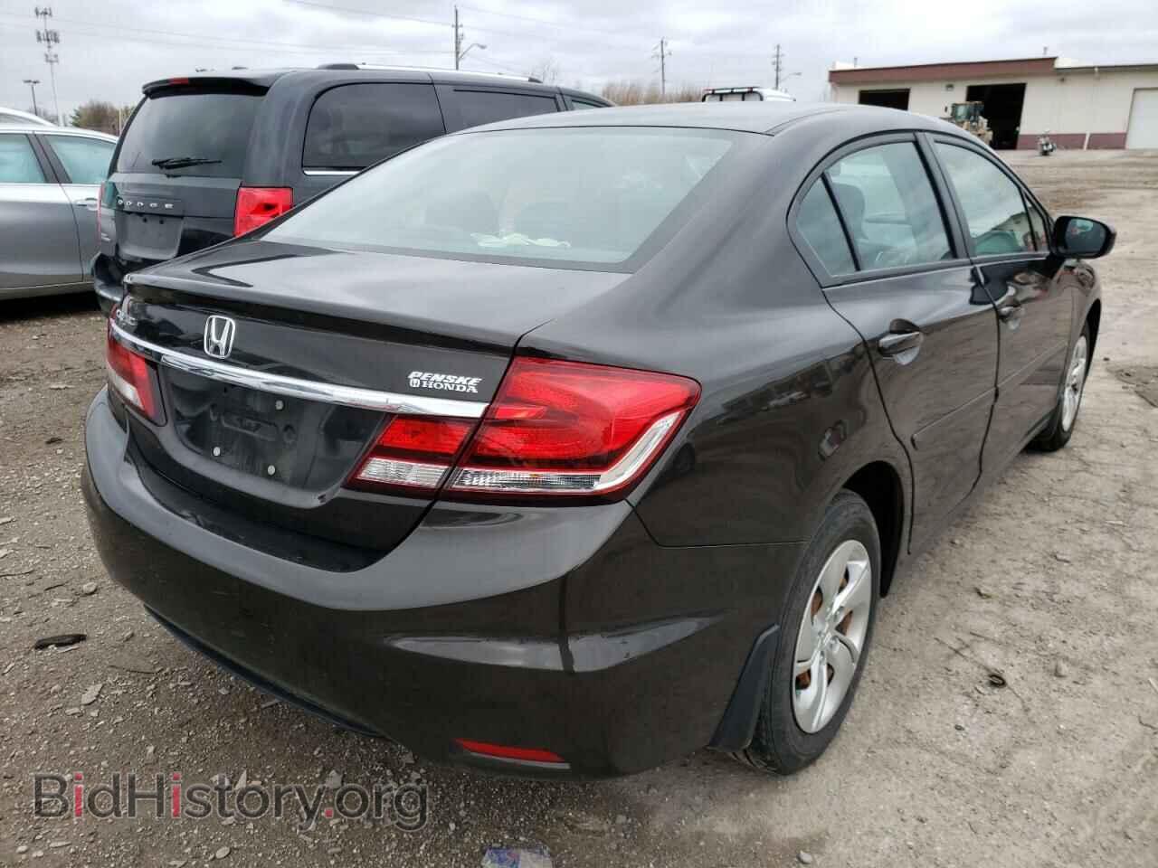2014 HONDA CIVIC - VIN: 2HGFB2F56EH505306 - Фото 4