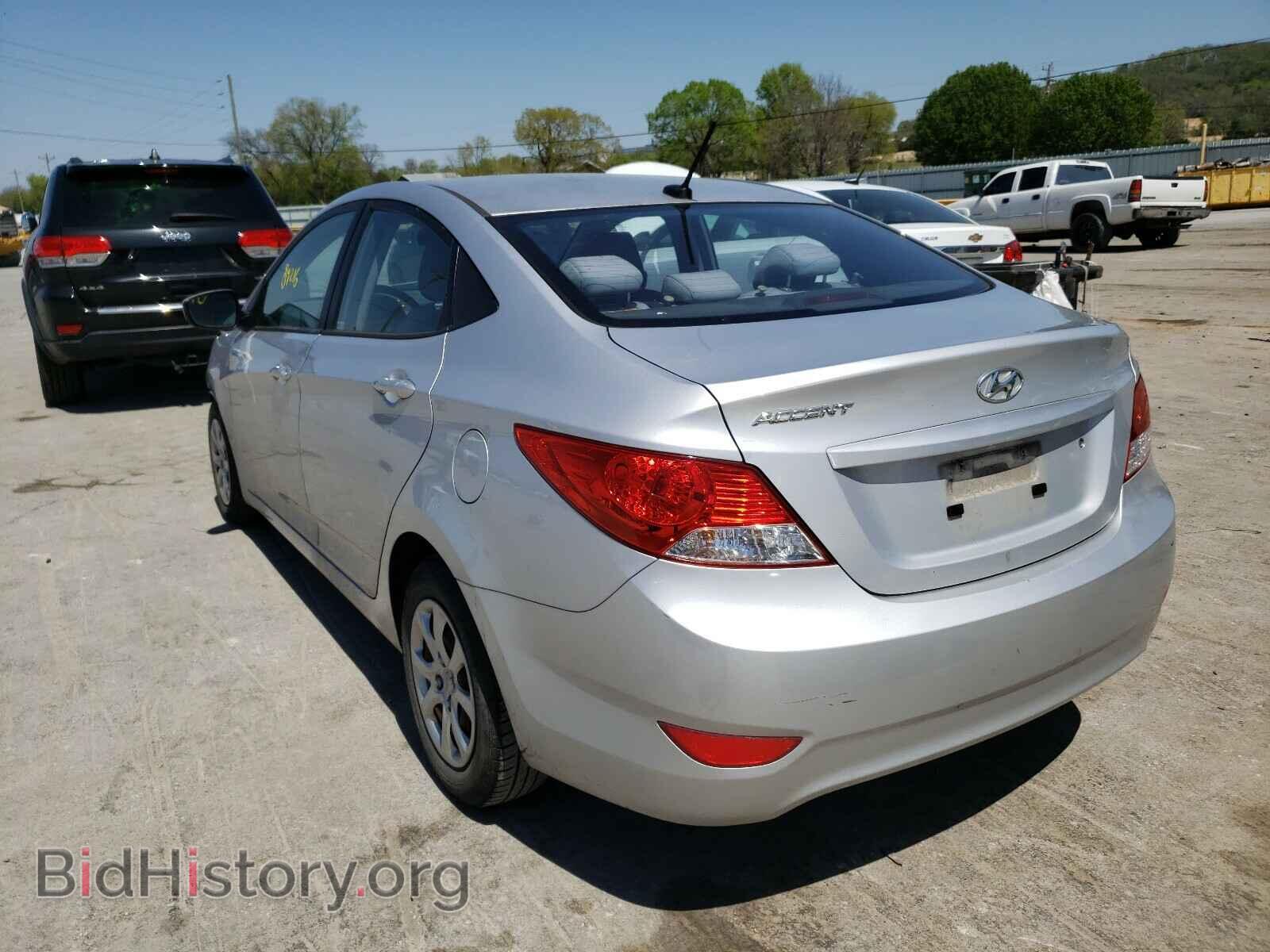 2013 HYUNDAI ACCENT - VIN: KMHCT4AE0DU475535 - Фото 3