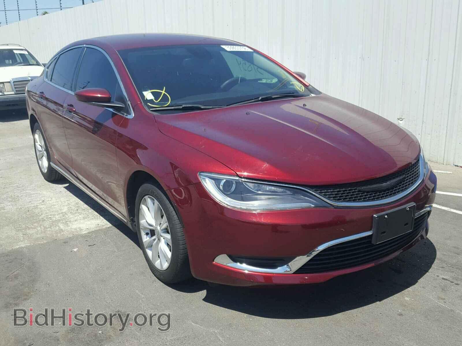 Фотография 1C3CCCAB3FN730085 - CHRYSLER 200 2015