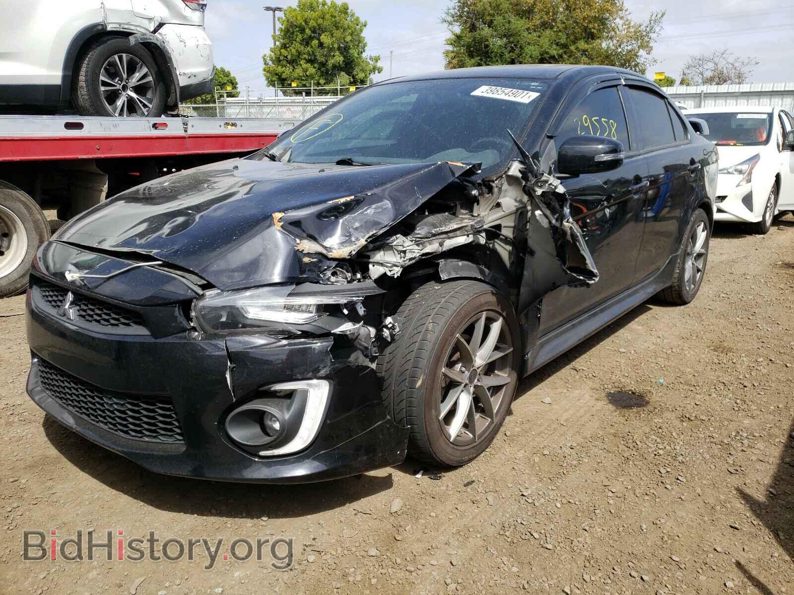 2017 MITSUBISHI LANCER - VIN: JA32U2FU4HU013954 - Фото 2