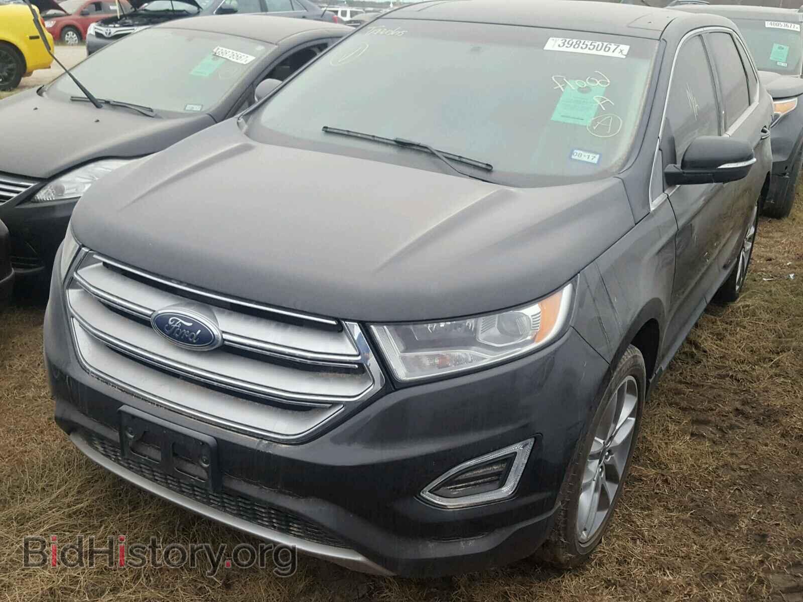 2015 FORD EDGE - VIN: 2FMTK3K85FBB47414 - Фото 2