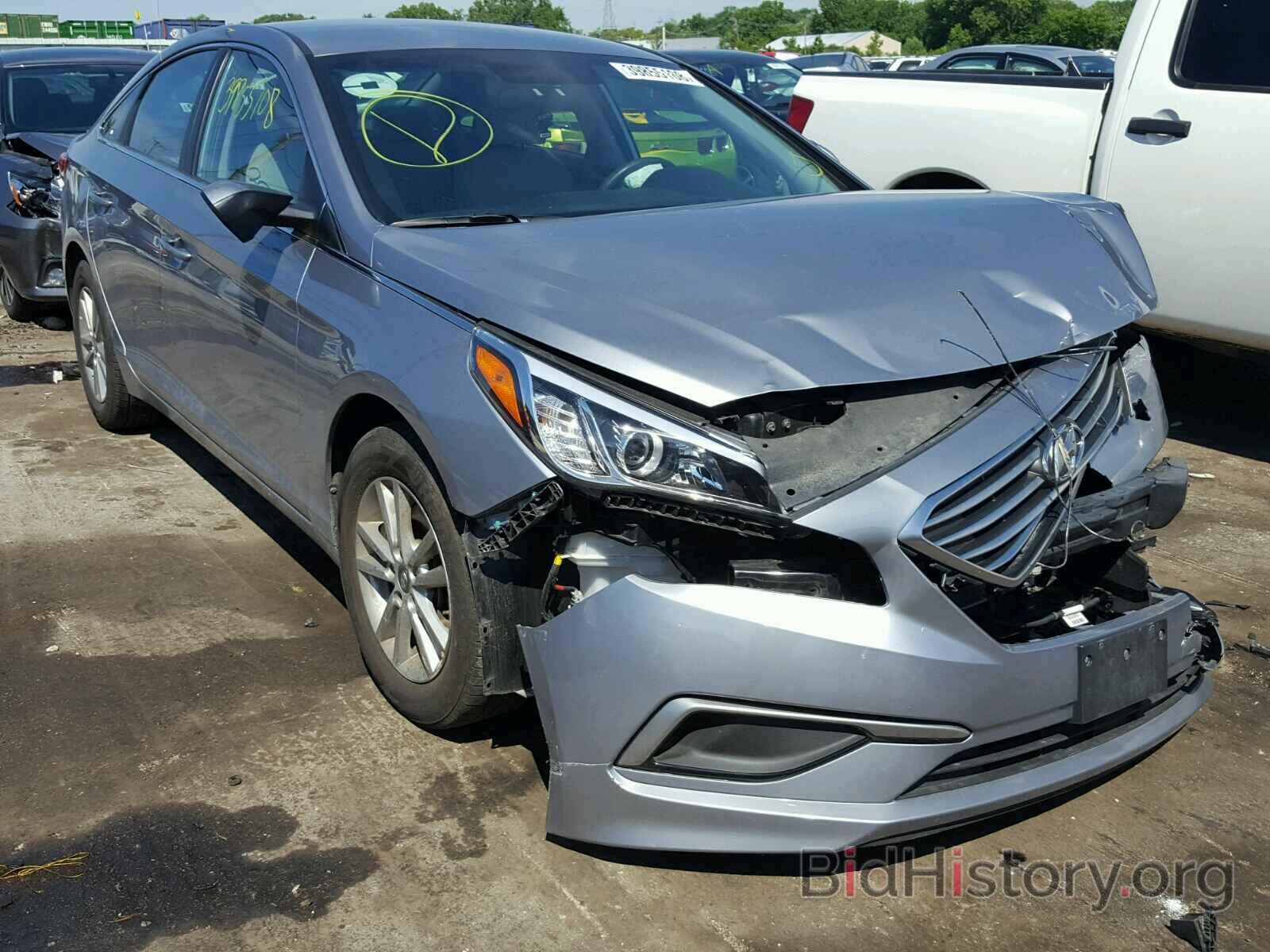 Photo 5NPE24AFXHH493775 - HYUNDAI SONATA 2017