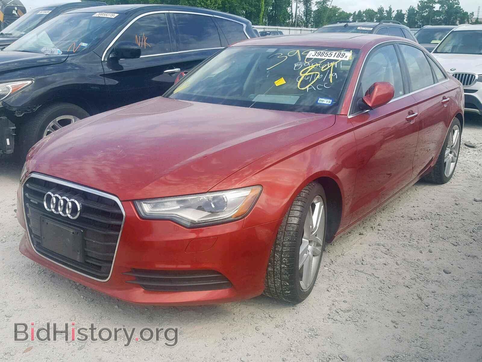 2015 AUDI A6 - VIN: WAUGFAFCXFN006109 - Фото 2