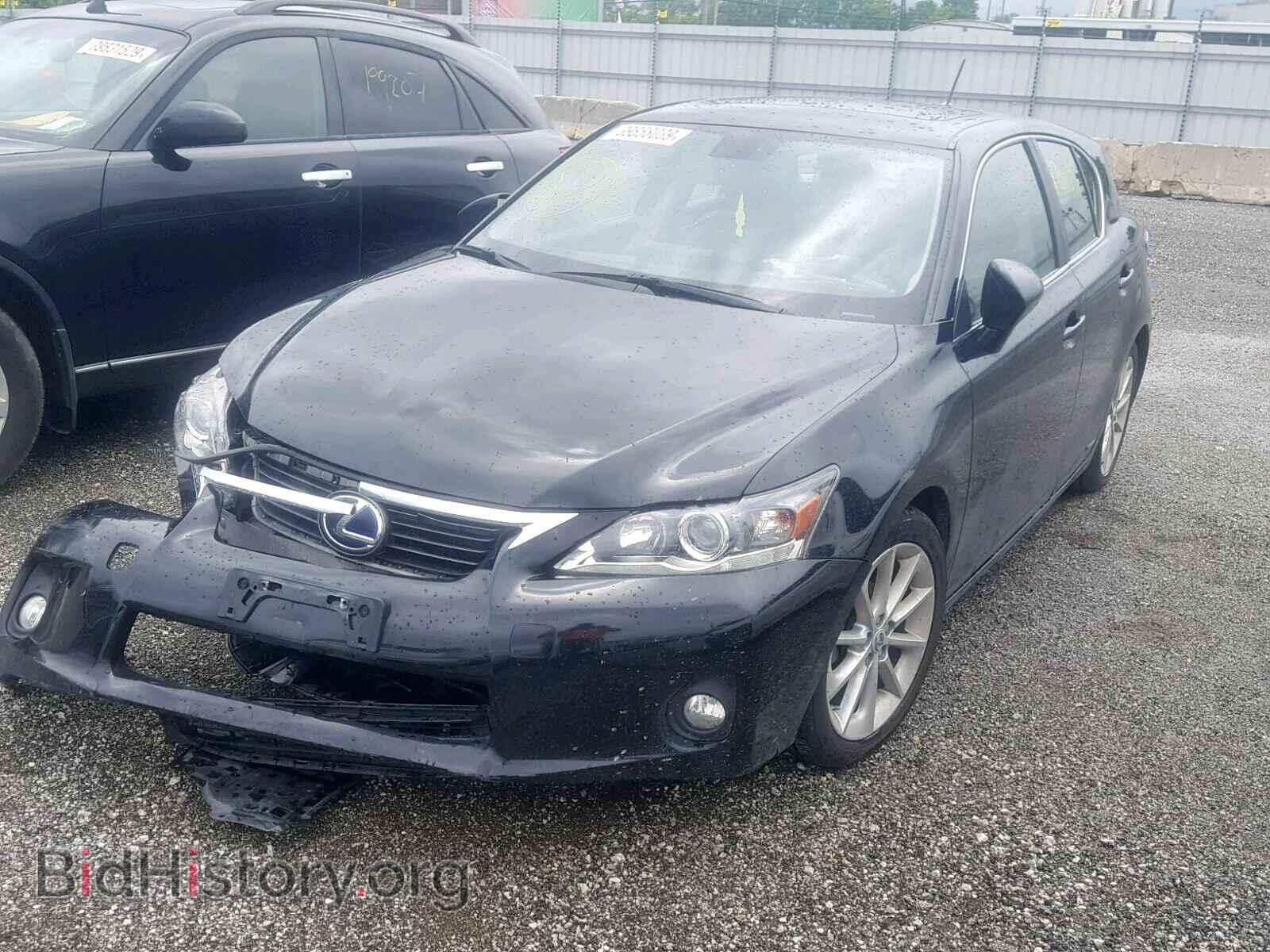 2013 LEXUS CT 200 - VIN: JTHKD5BH5D2150384 - Фото 2