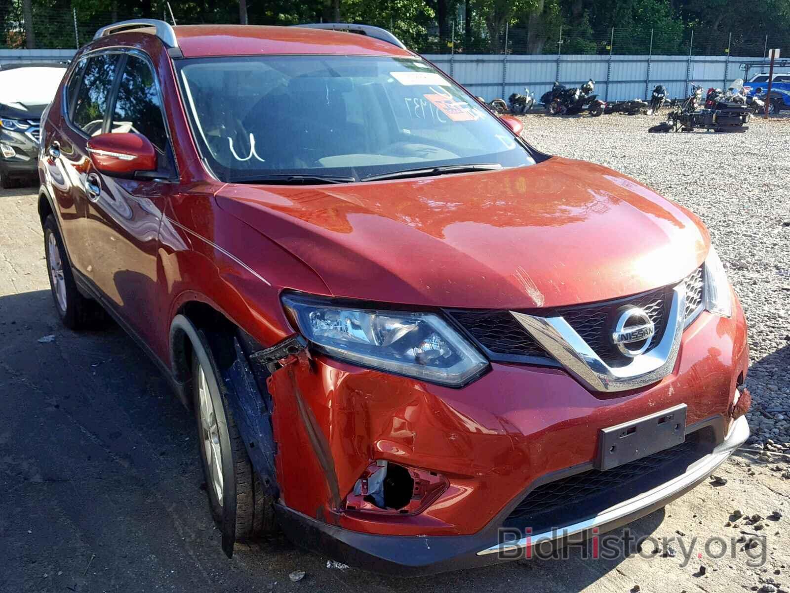 Photo KNMAT2MTXFP556859 - NISSAN ROGUE S 2015