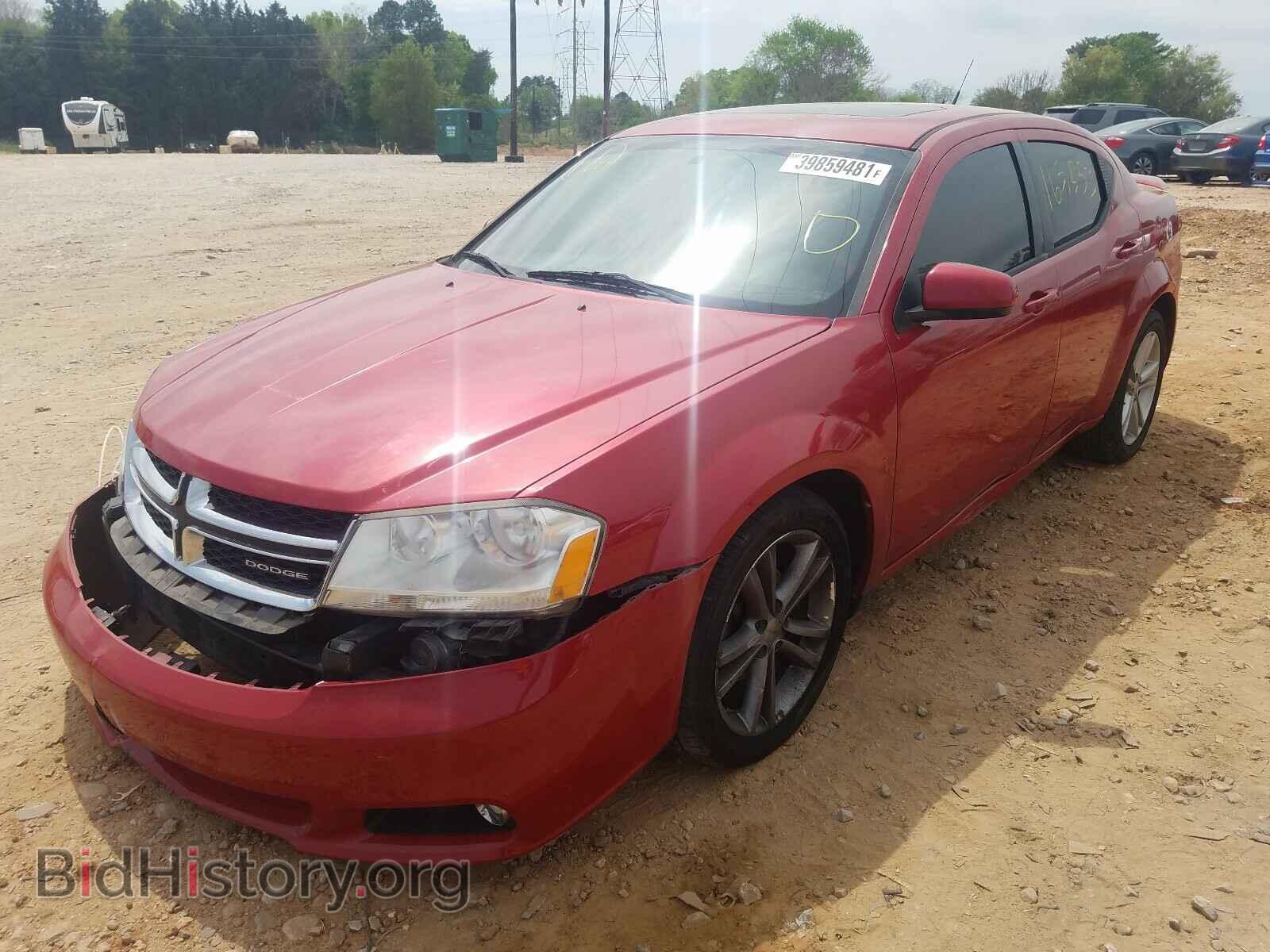 2011 DODGE AVENGER - VIN: 1B3BD1FG4BN509104 - Фото 2