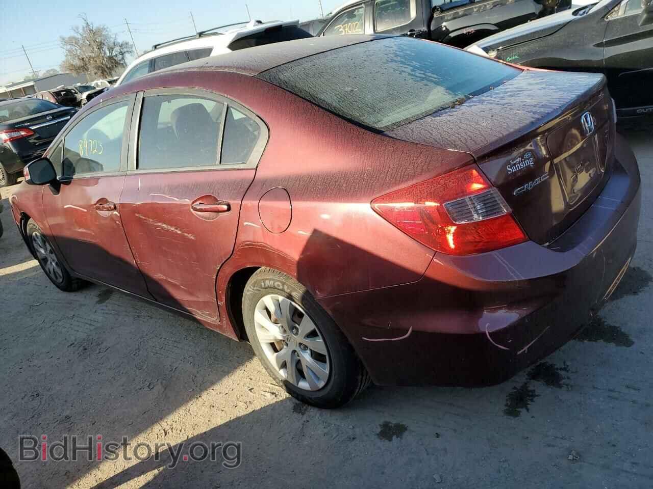 2012 HONDA CIVIC - VIN: 2HGFB2F56CH582688 - Фото 2