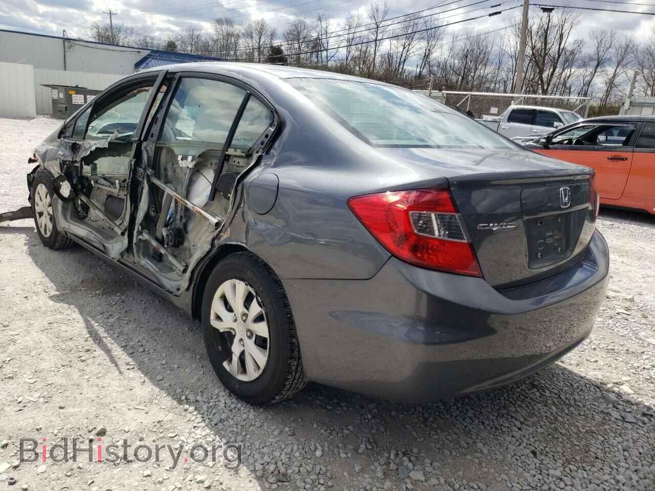 2012 HONDA CIVIC - VIN: 19XFB2F54CE072267 - Фото 3