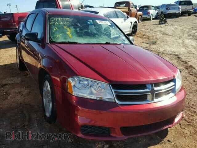 Фотография 1C3CDZAB6EN224328 - DODGE AVENGER 2014