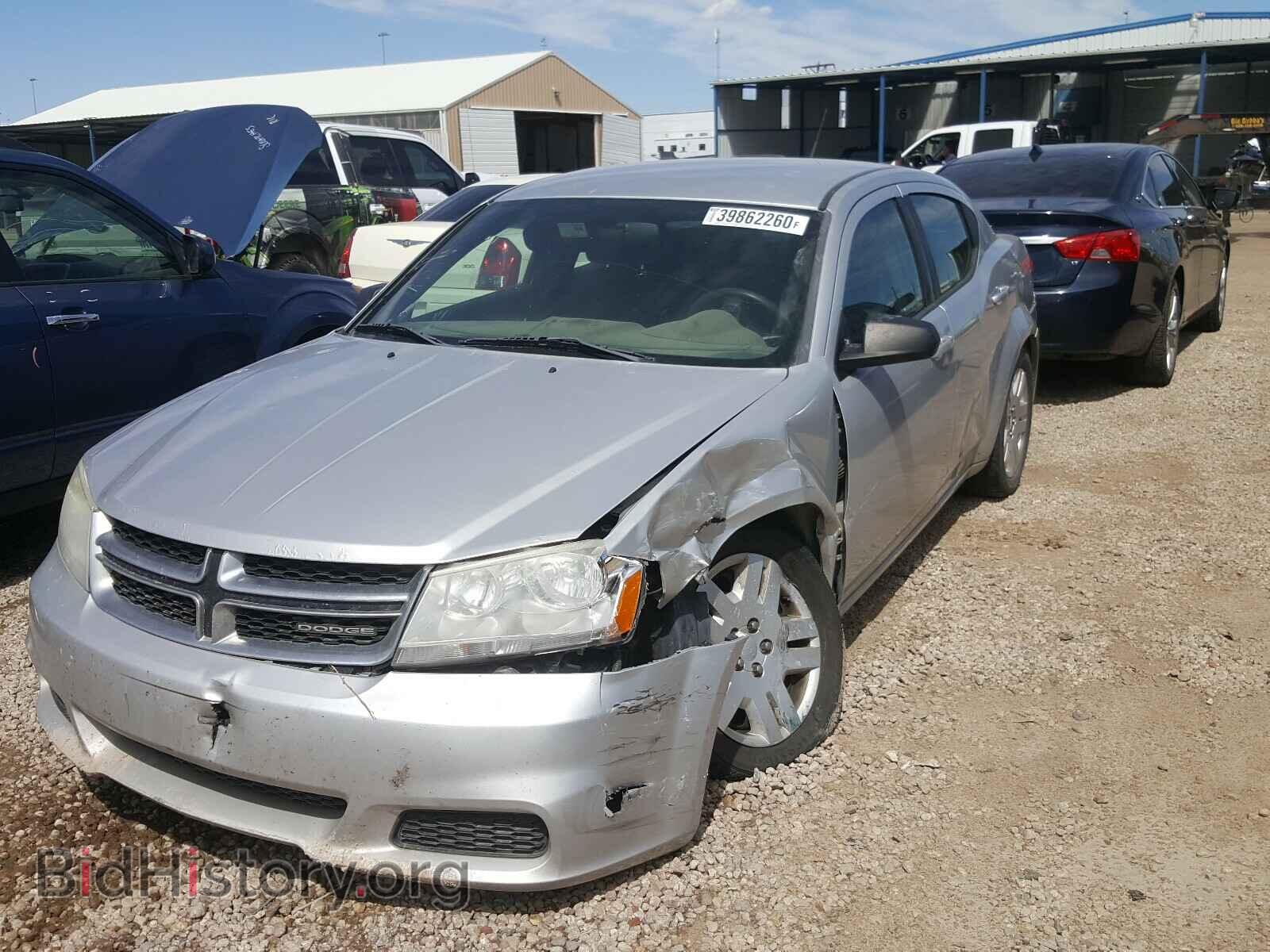 2011 DODGE AVENGER - VIN: 1B3D4FB8N541818 - Фото 2