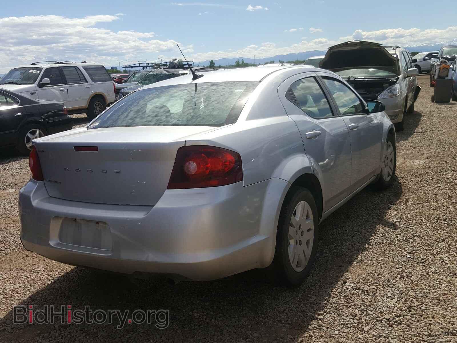 2011 DODGE AVENGER - VIN: 1B3D4FB8N541818 - Фото 4