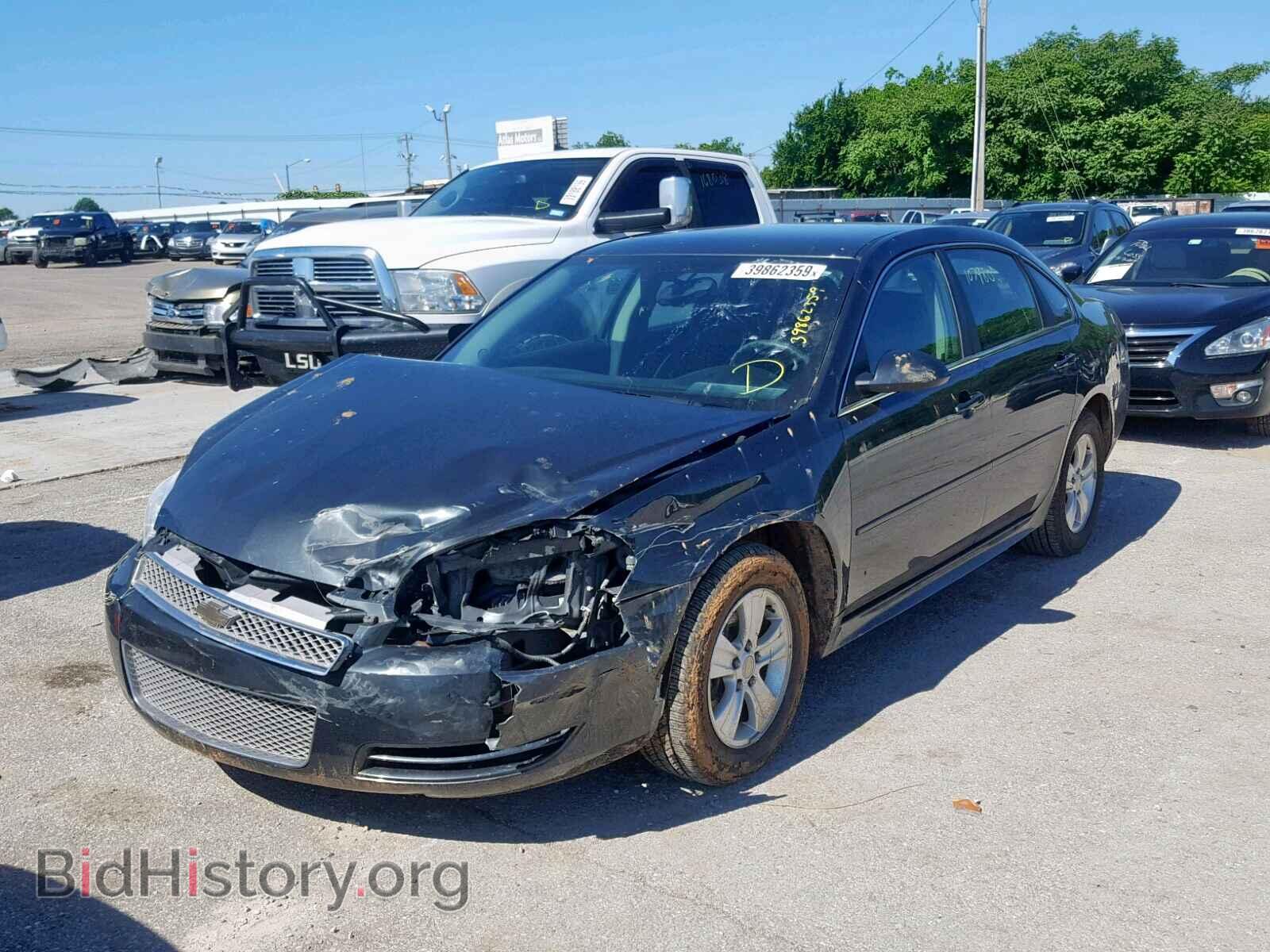 2013 CHEVROLET IMPALA - VIN: 2G1WF5E38D1172871 - Фото 2