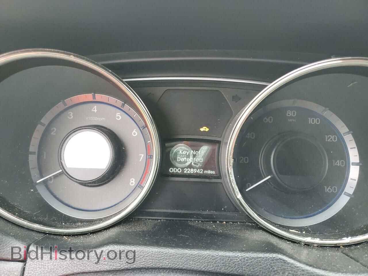 2012 HYUNDAI SONATA - VIN: 5NPEC4AC6CH346204 - Фото 9