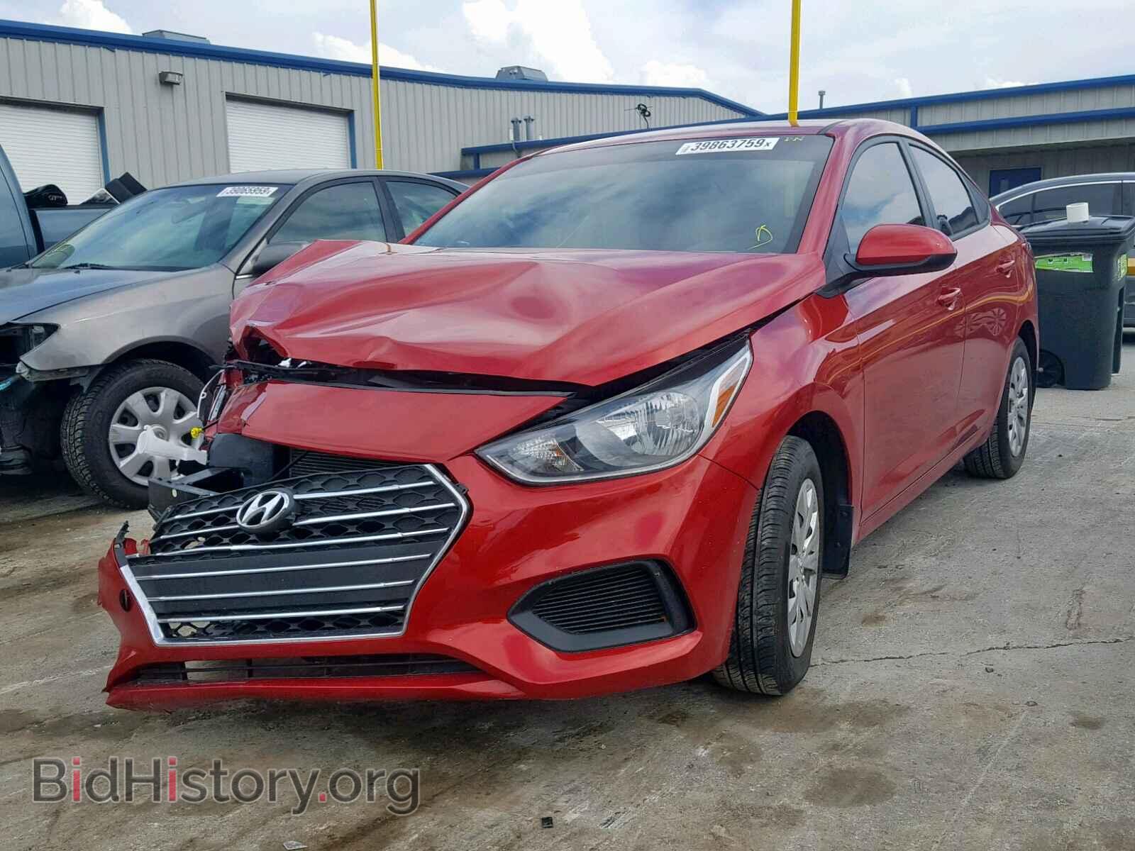 2019 HYUNDAI ACCENT - VIN: 3KPC24A31KE044882 - Фото 2