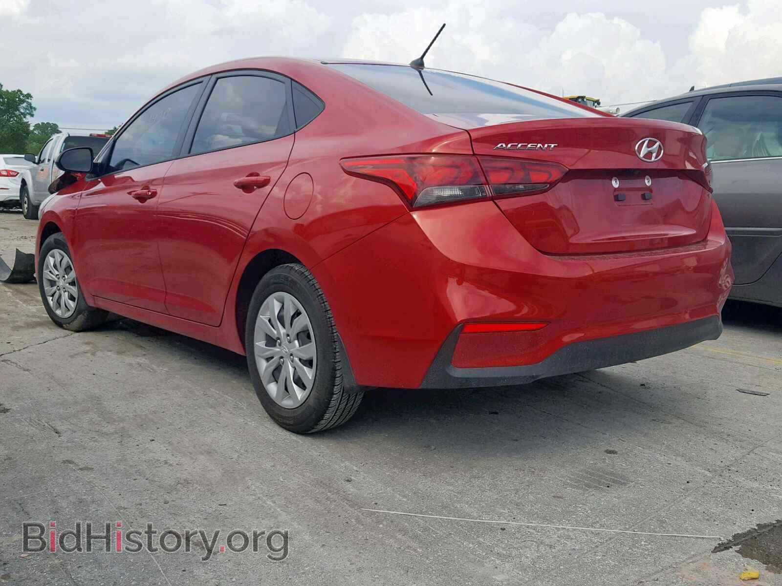 2019 HYUNDAI ACCENT - VIN: 3KPC24A31KE044882 - Фото 3