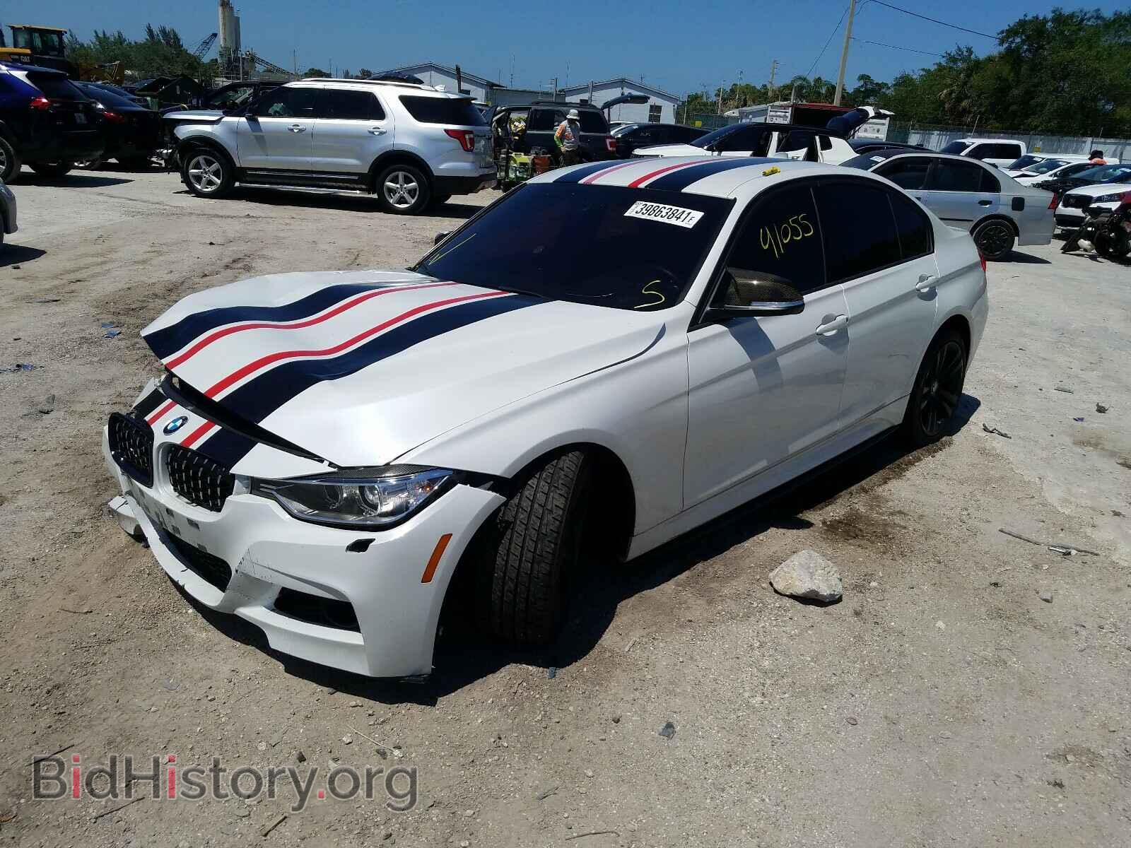 2014 BMW 3 SERIES - VIN: WBA3A5C55EJ463779 - Фото 2