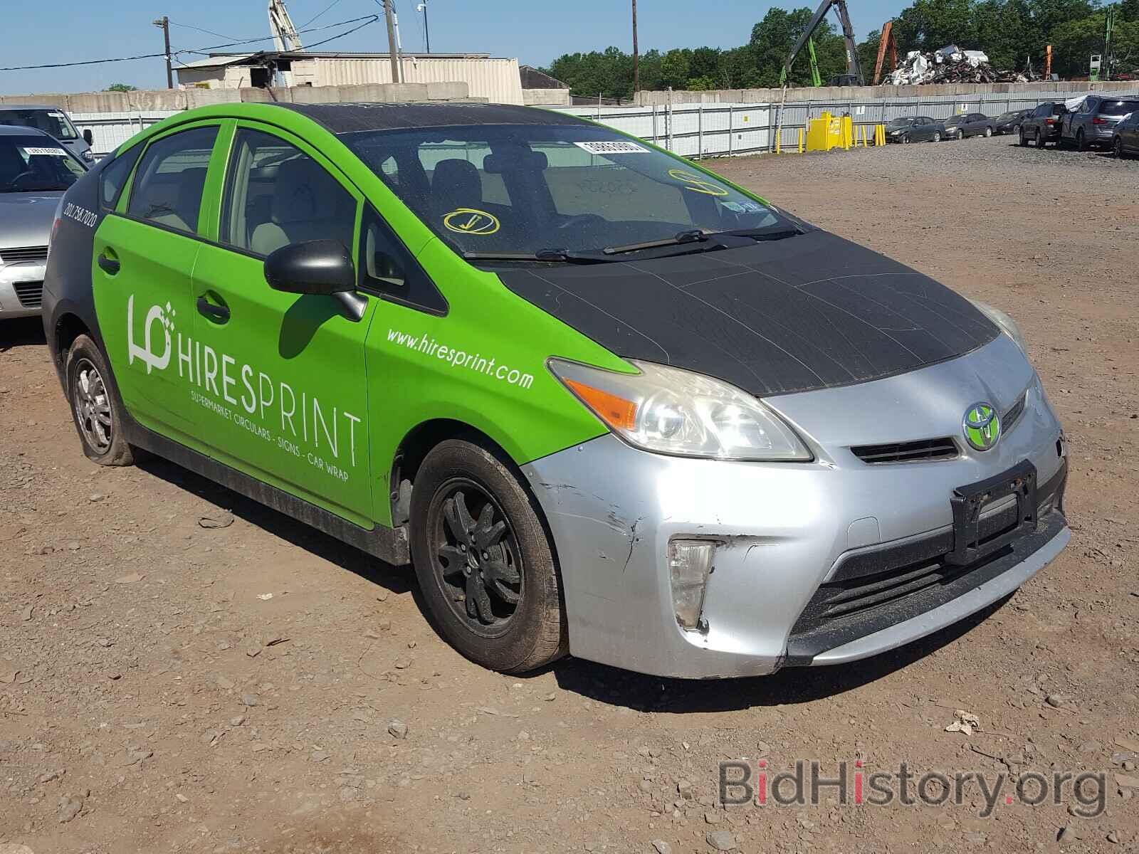 Фотография JTDKN3DU5C1573919 - TOYOTA PRIUS 2012