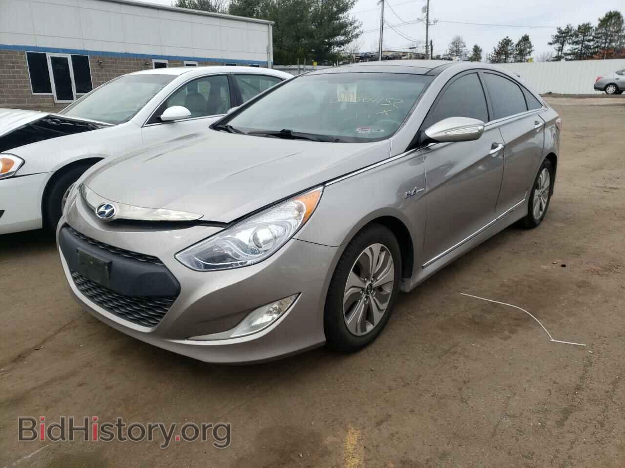 2014 HYUNDAI SONATA - VIN: KMHEC4A44EA107281 - Фото 2