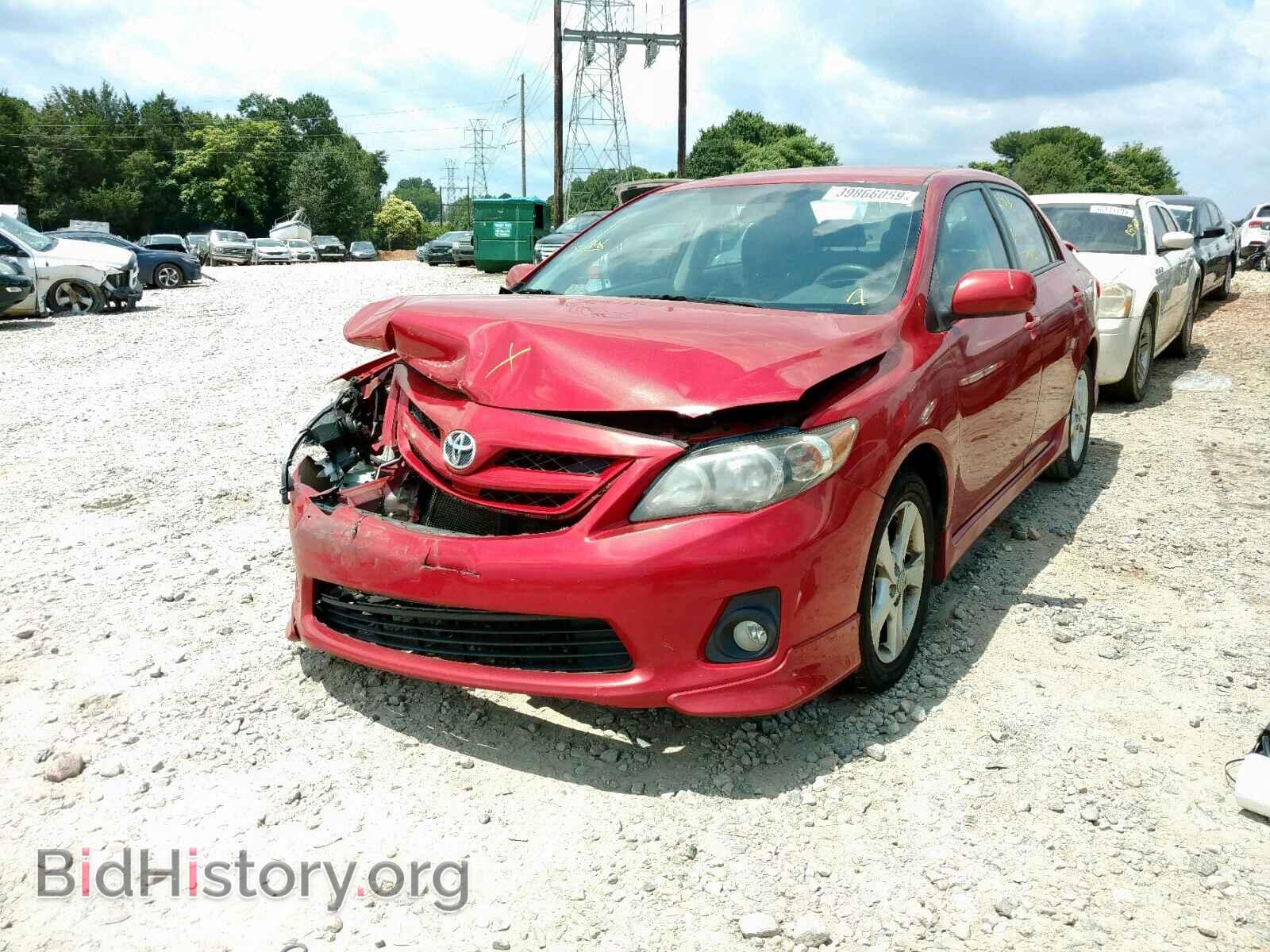 2011 TOYOTA COROLLA BA - VIN: 2T1BU4EE5BC642425 - Фото 2