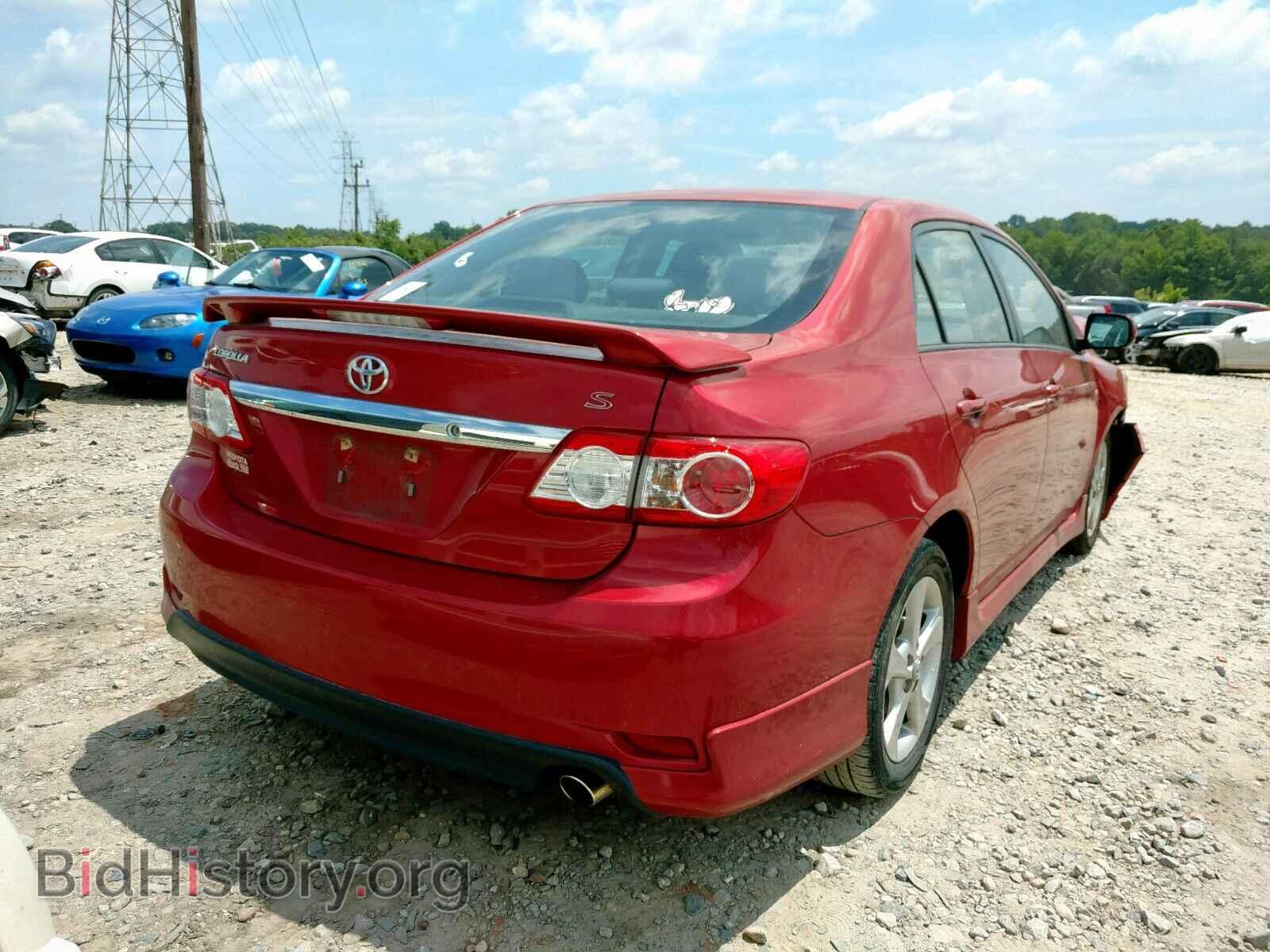 2011 TOYOTA COROLLA BA - VIN: 2T1BU4EE5BC642425 - Фото 4
