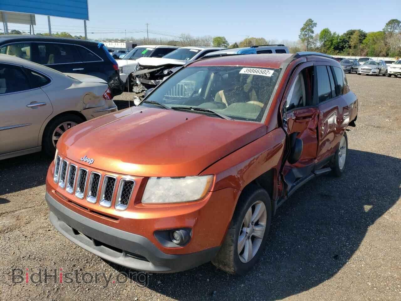 2012 JEEP COMPASS - VIN: 1C4NJCBA9CD605755 - Фото 2