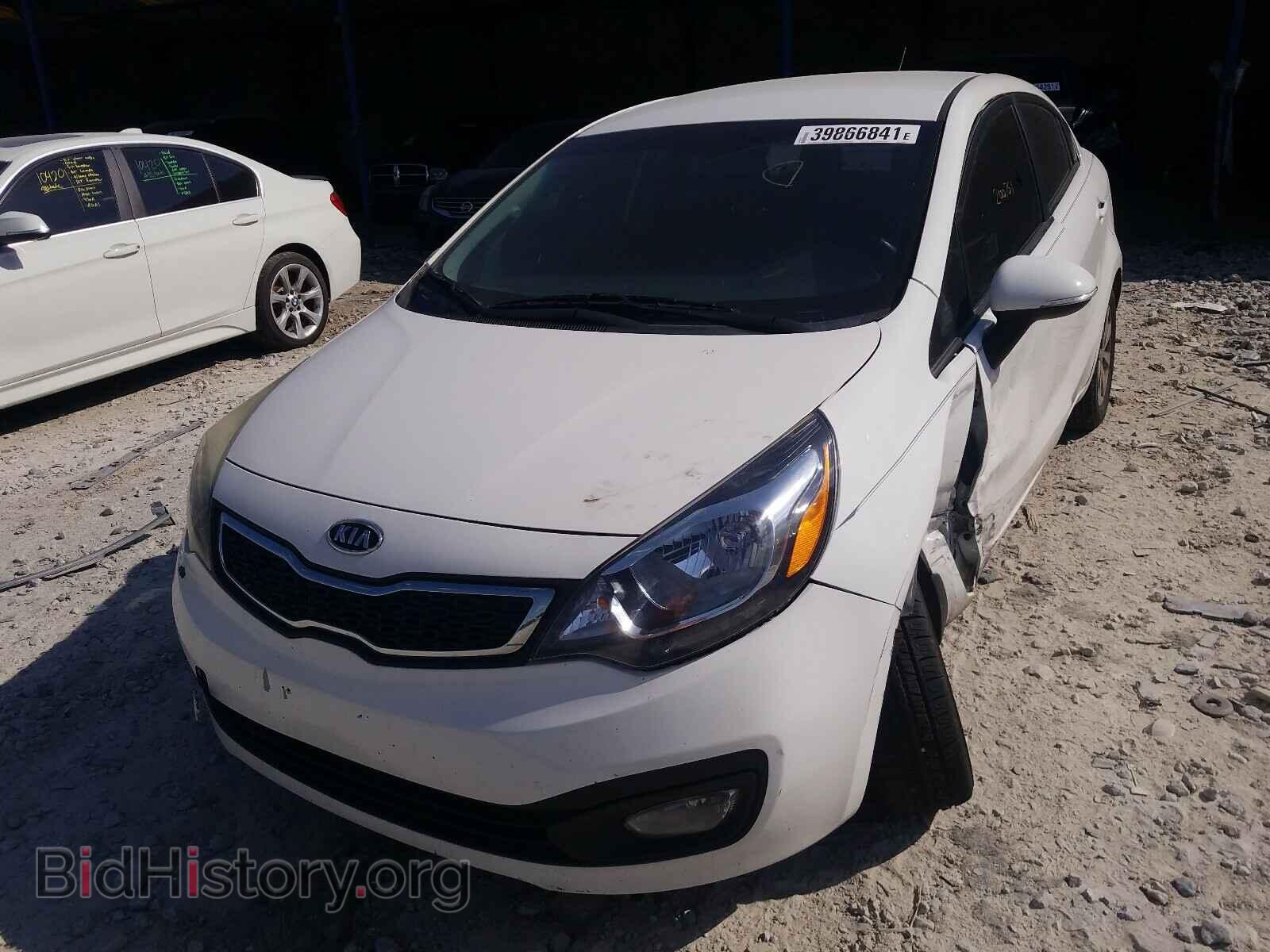 2012 KIA RIO - VIN: KNADN4A34C6050093 - Фото 9