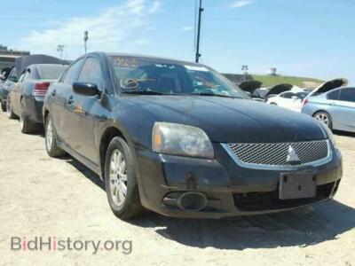 2011 Mitsubishi GALANT Galant FE, black — VIN 4A32B2FFXBE018941, Copart