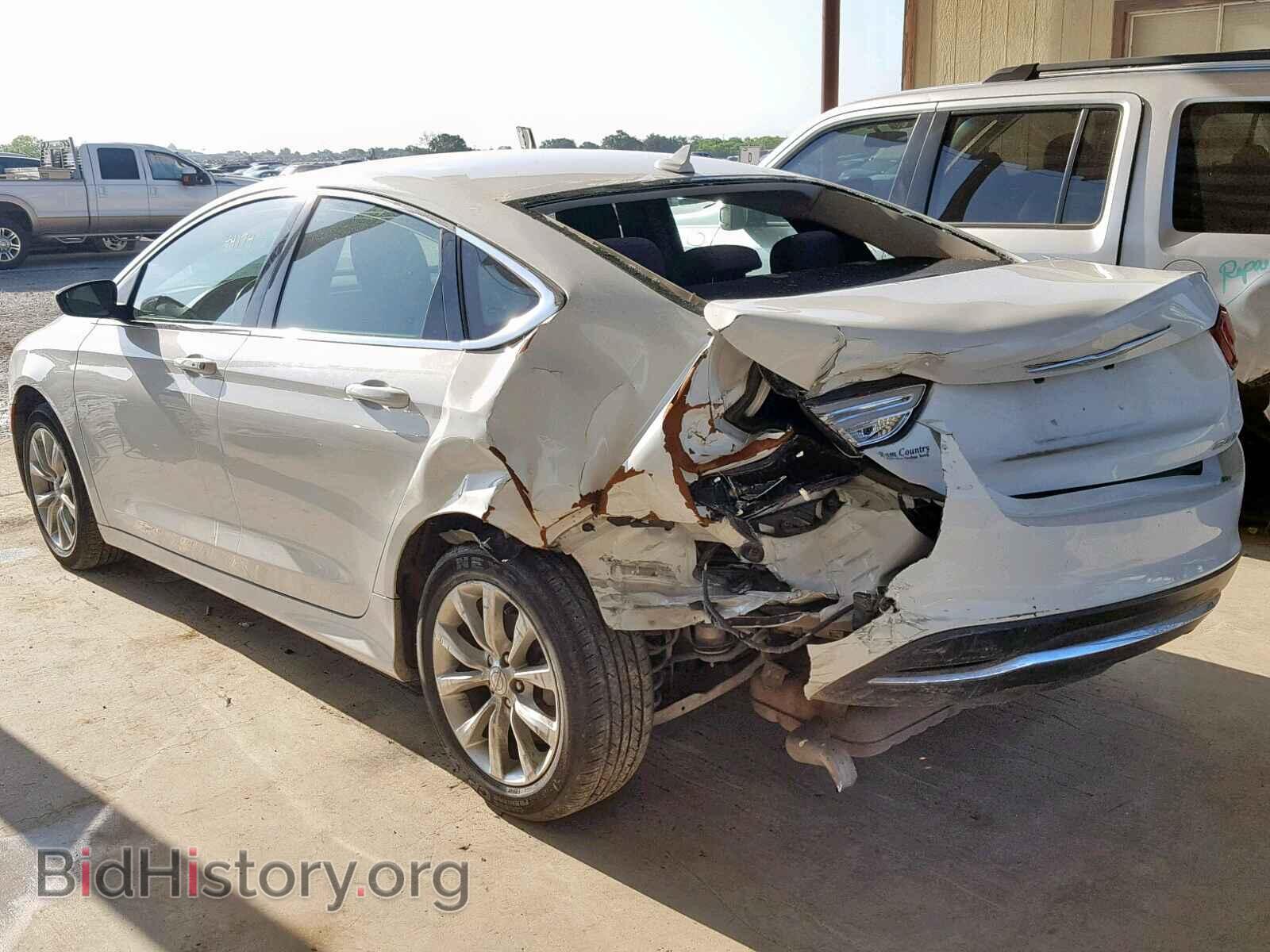 2016 CHRYSLER 200 - VIN: 1C3CCCAB0GN113065 - Фото 3