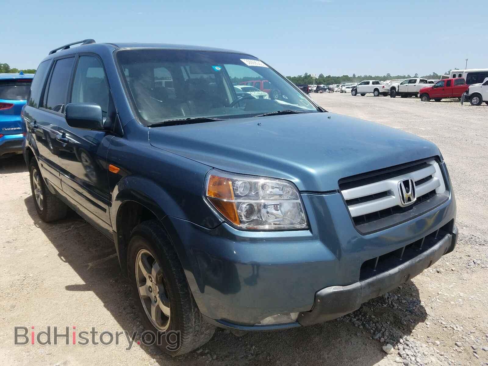 Фотография 5FNYF28667B028614 - HONDA PILOT 2007