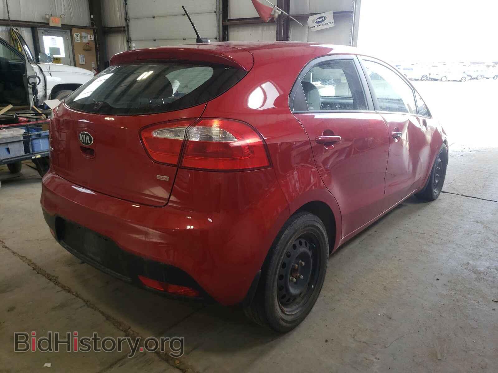 2013 KIA RIO - VIN: KNADM5A36D6883176 - Фото 4