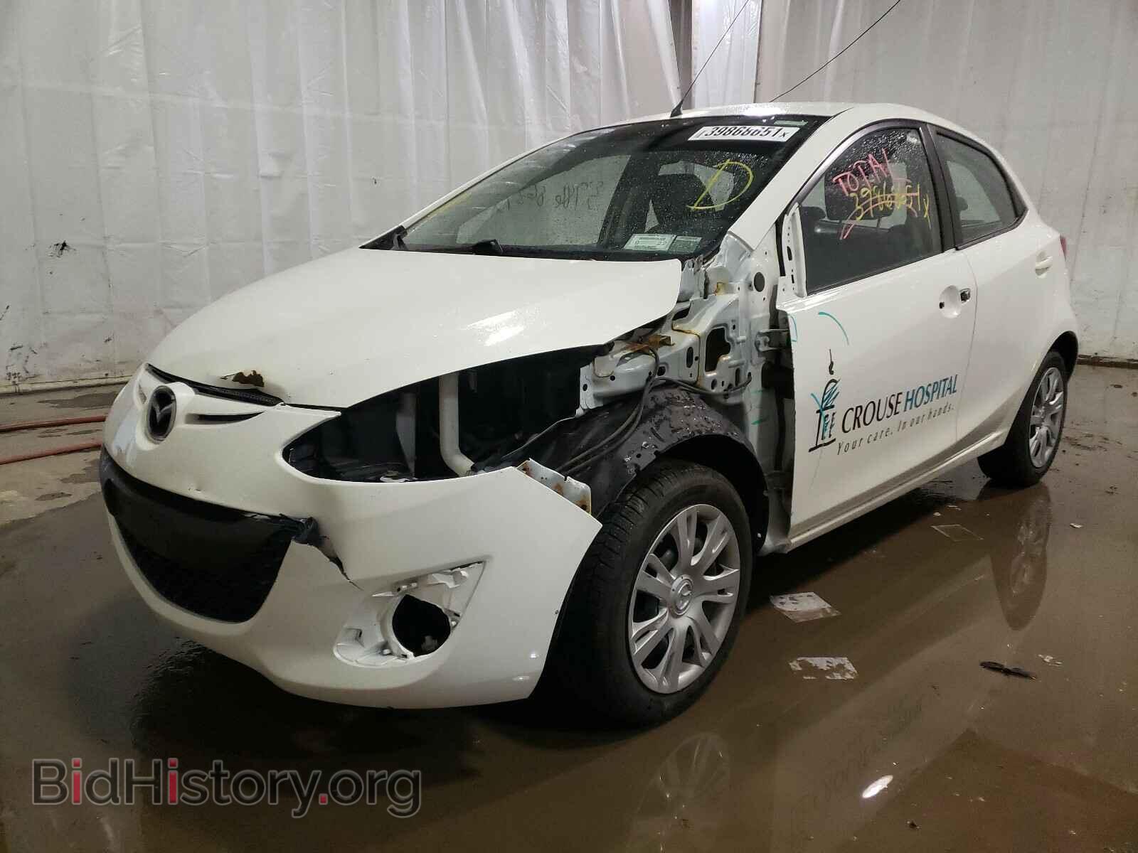 2014 MAZDA 2 - VIN: JM1DE1KZ2E0178357 - Фото 2