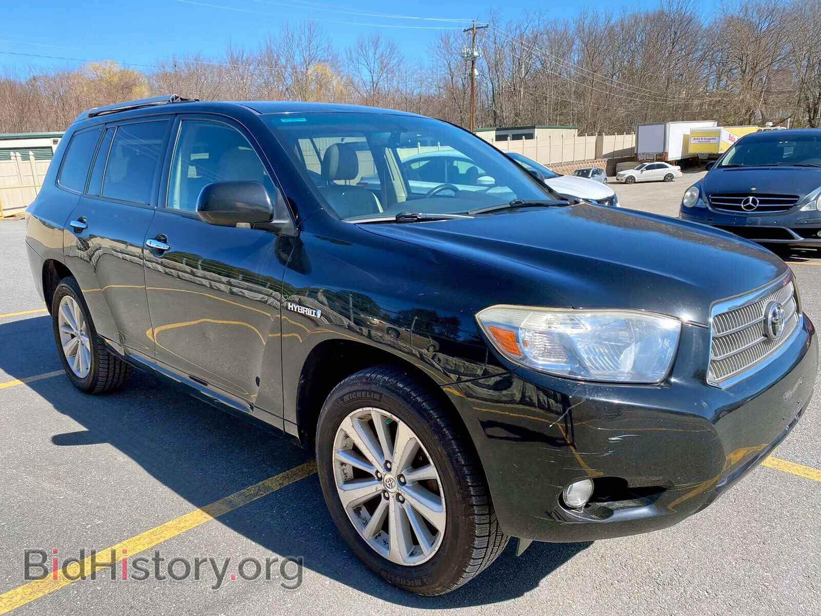 Photo JTEJW3EH1A2046389 - TOYOTA HIGHLANDER 2010