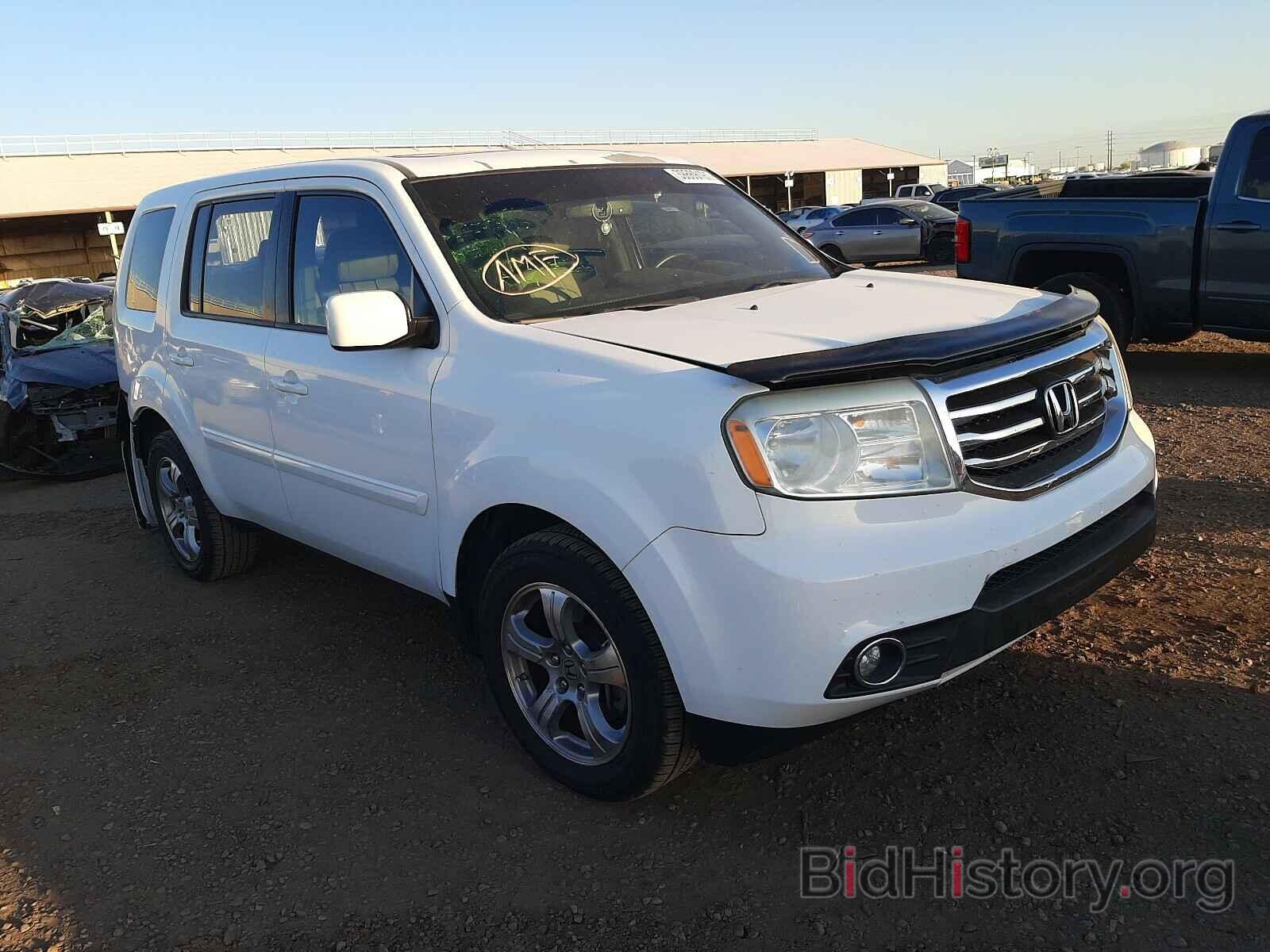 Photo 5FNYF3H54DB026725 - HONDA PILOT 2013