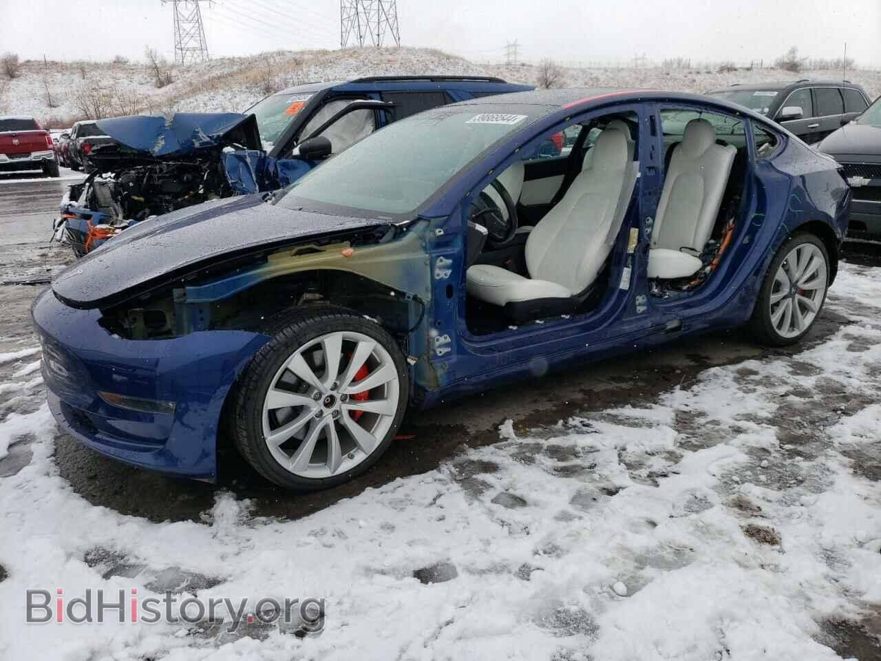 Фотография 5YJ3E1EB6KF407081 - TESLA MODEL 3 2019