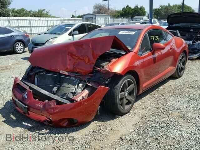 2008 MITSUBISHI ECLIPSE - VIN: 4A3AK24F38E030744 - Фото 2