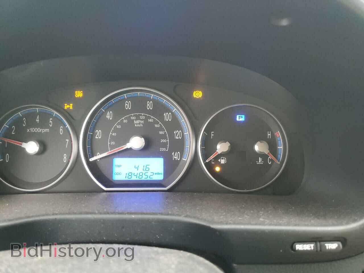 2009 HYUNDAI SANTA FE - VIN: 5NMSG73D99H275908 - Фото 9