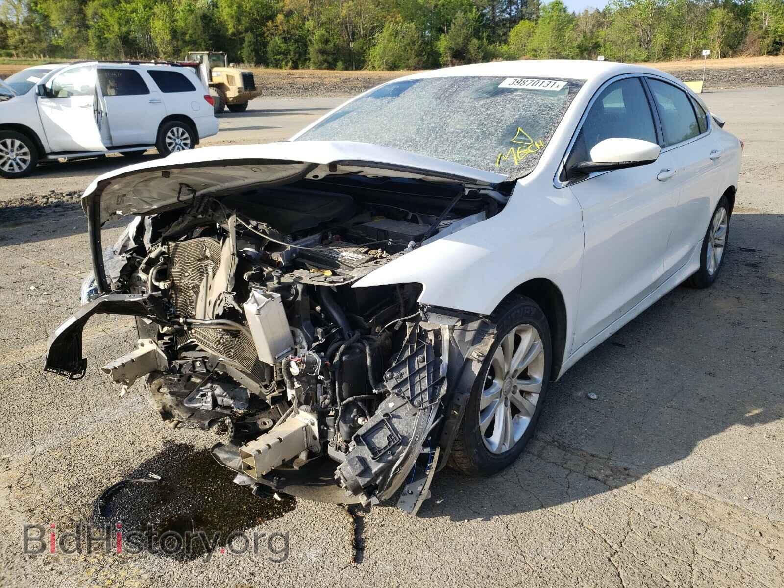 2015 CHRYSLER 200 - VIN: 1C3CCCAB4FN616080 - Фото 2